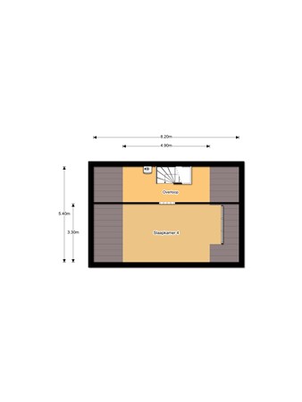 Plattegrond - Bunder 20, 6942 LB Didam 